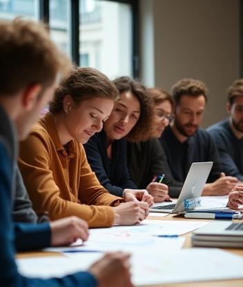 Creative collaboration at ArsDesign Studio in Paris